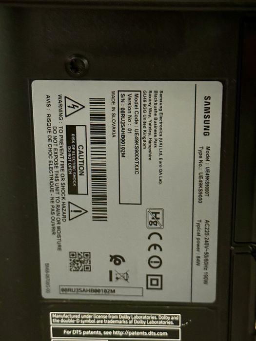 TV Samsung 49” KS9000 Curva Smart 4K Premium UHD