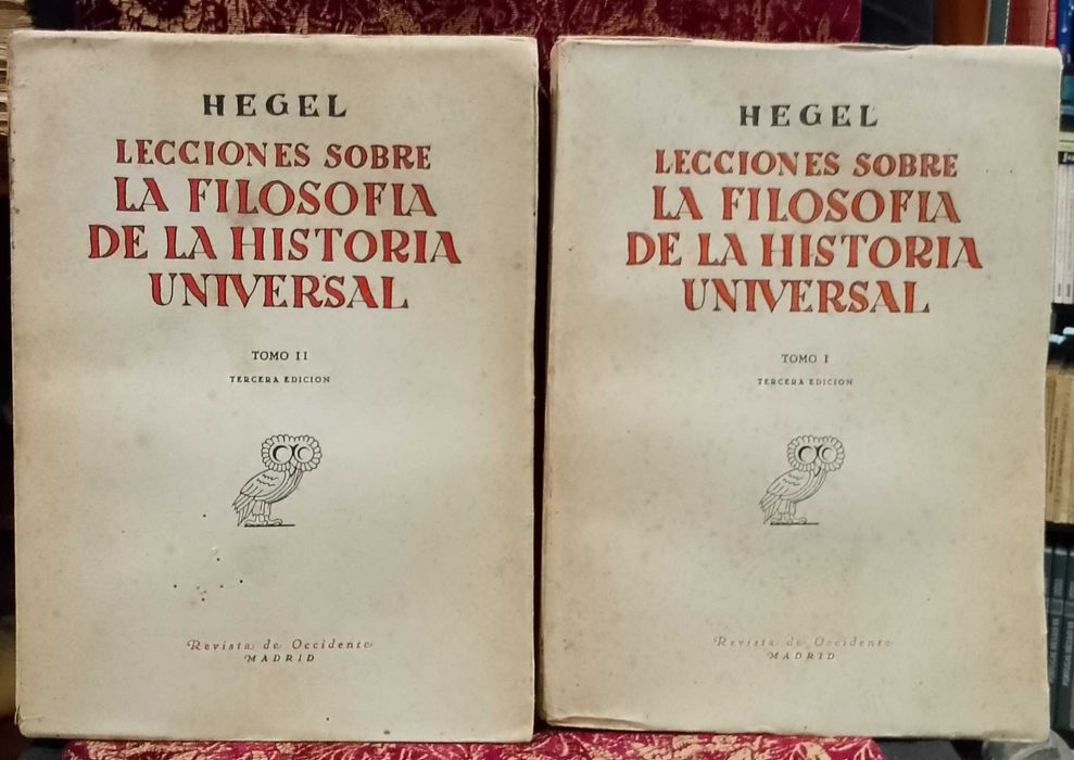 Lecciones sobre La Filosofia de la Historia Universal 1953 Hegel