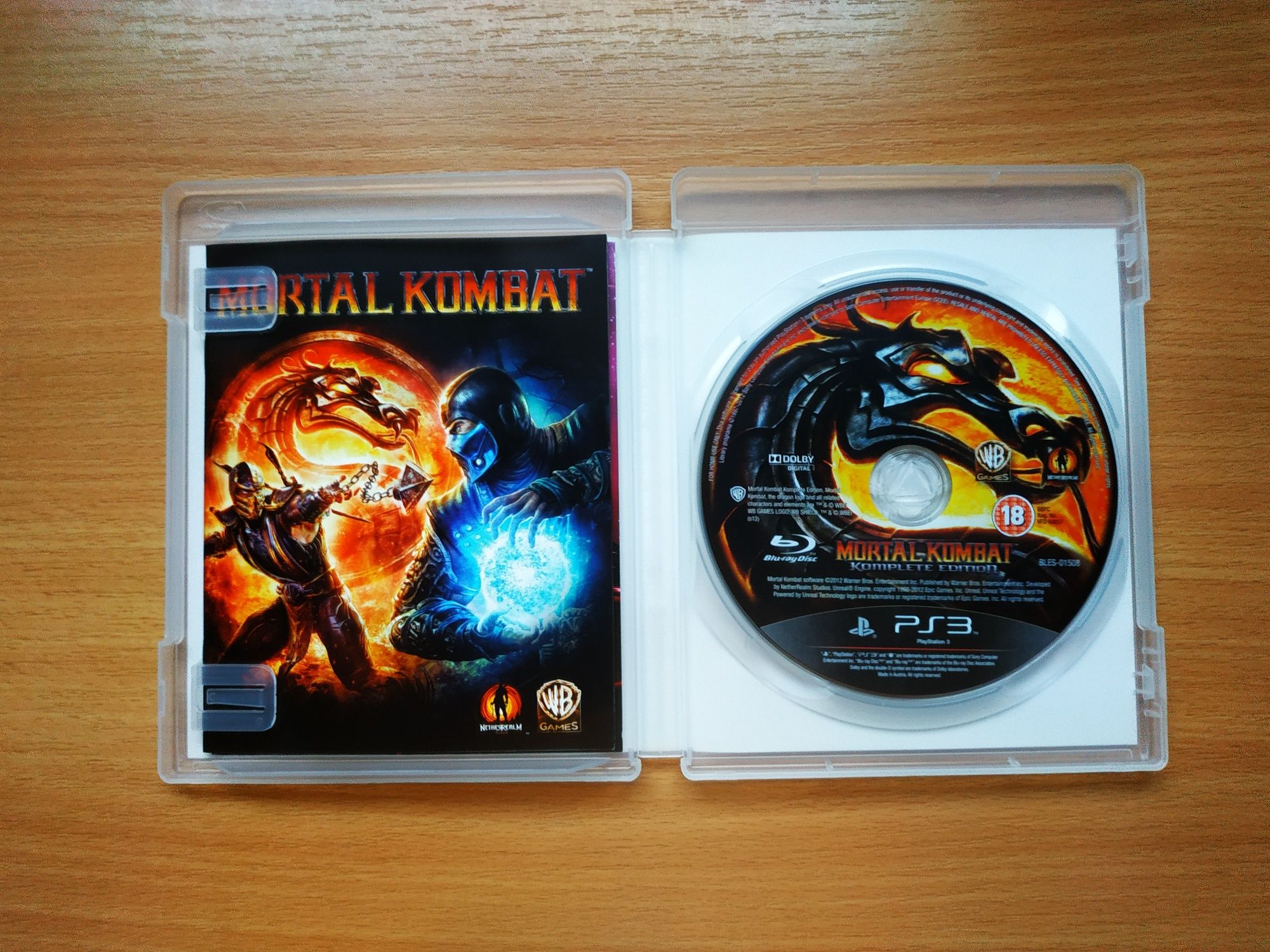 Mortal kombat ps3, stan bardzo dobry, możliwa wysyłka przez olx