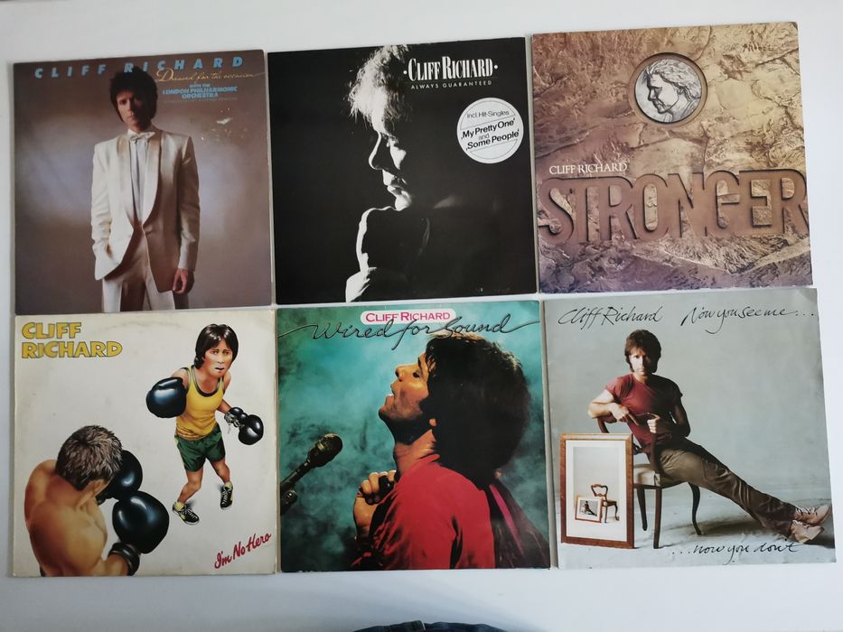 CLIFF RICHARD &  THE SHADOWS: 43 Álbuns {Discos de Vinil}