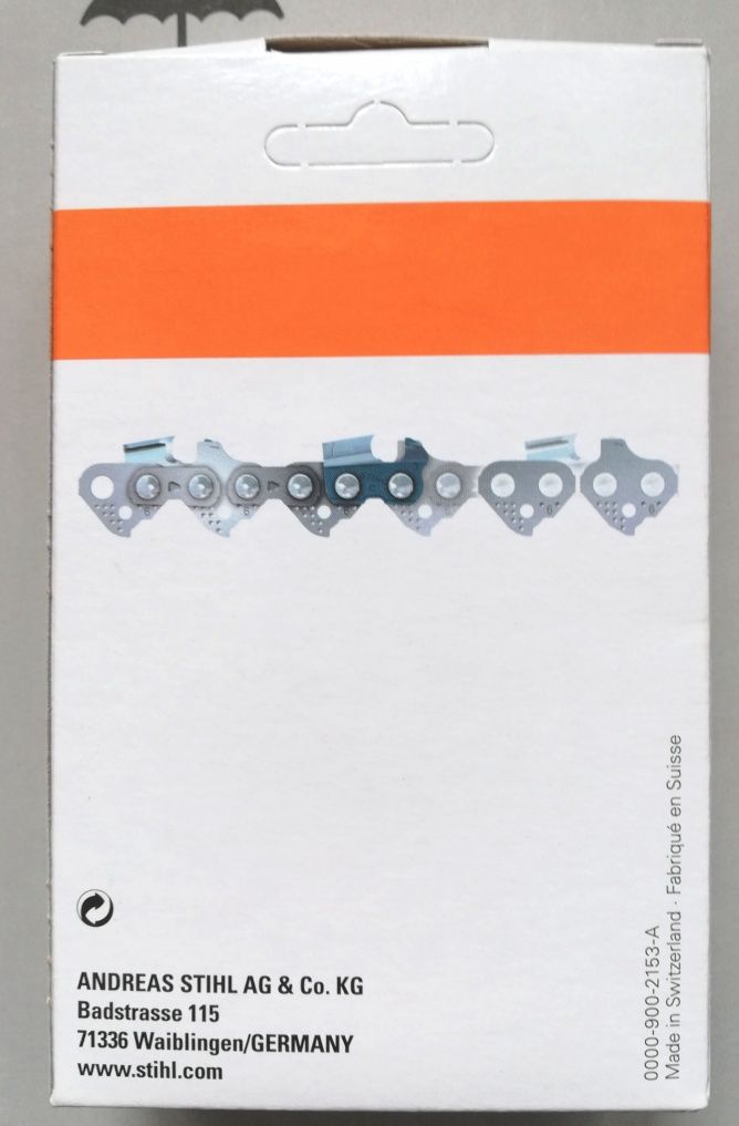 2 x Łańcuch stihl 3/8 1.6 60 ogniw