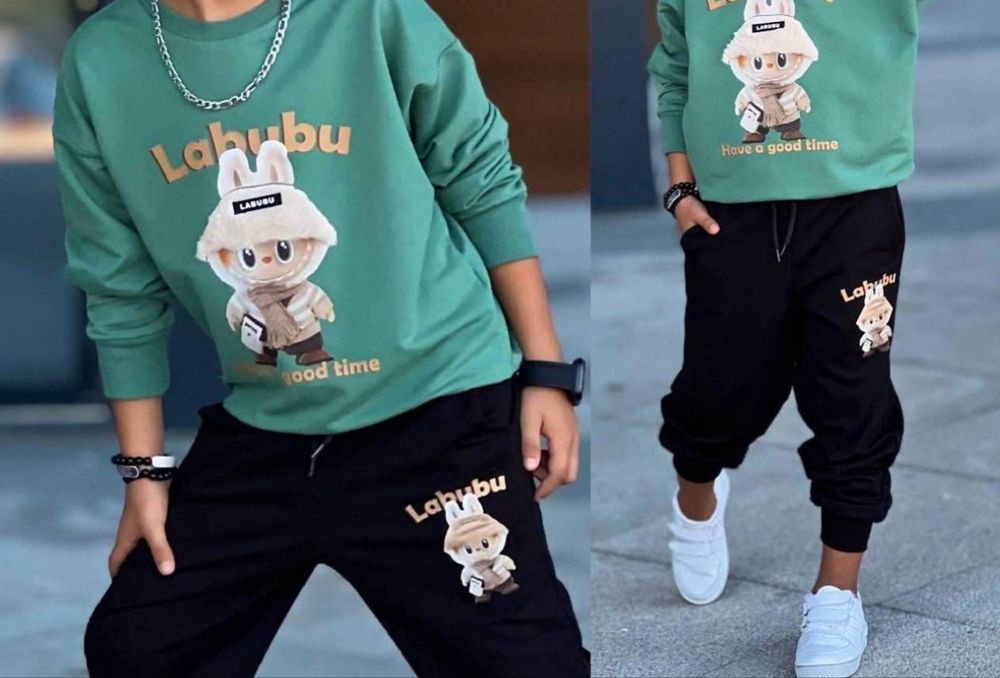 Komplet dla chłopca Labubu bam bam 104-140