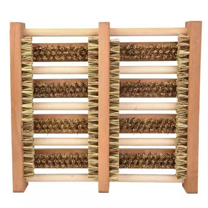 Czyszczarka do BUTÓW WYCIERACZKA 3-stronna Szczotka DO BUTÓW Twarda