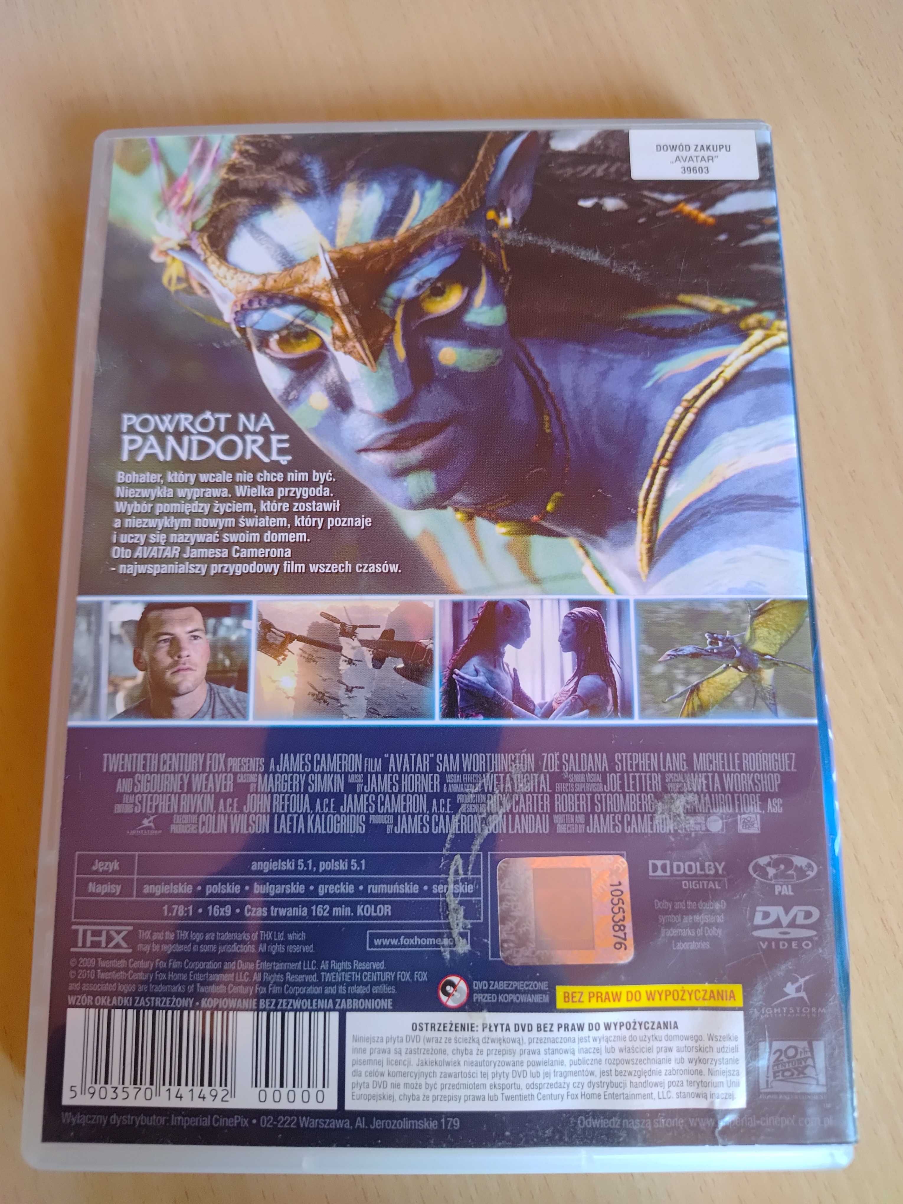 ,,Avatar" James Cameron (DVD)
