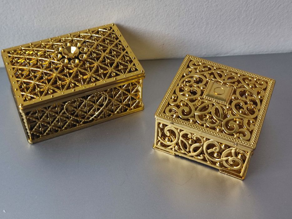 Ozdobne pudełeczka na biżuterię