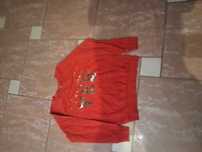 Czerwona bluza rozmiar 146/152