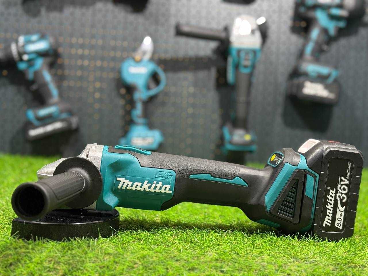 Акумуляторна болгарка Makita DGA504 Аккумуляторная угловая шлифмашина
