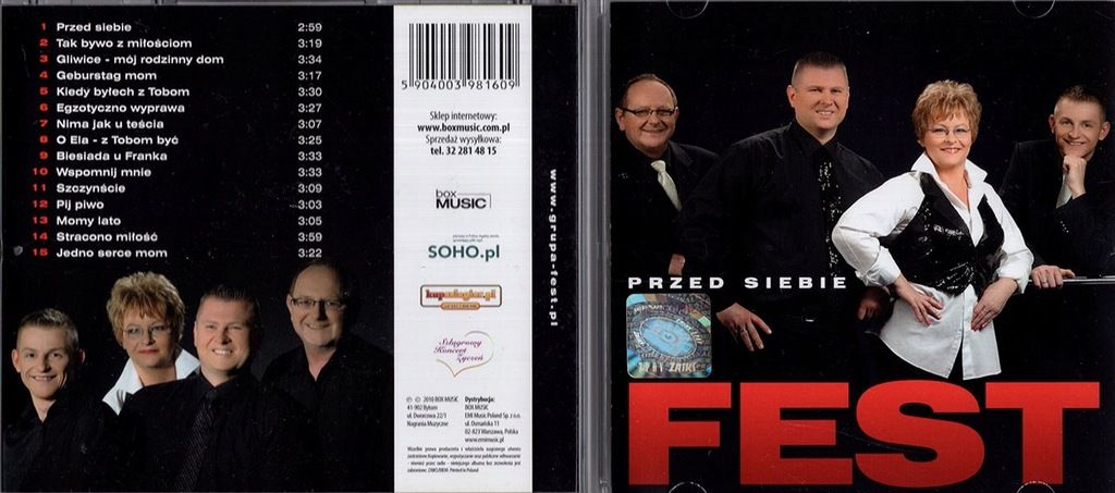 Fest - Przed Siebie - CD