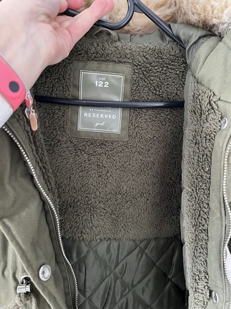 Kurtka zimowa parka reserved r. 122