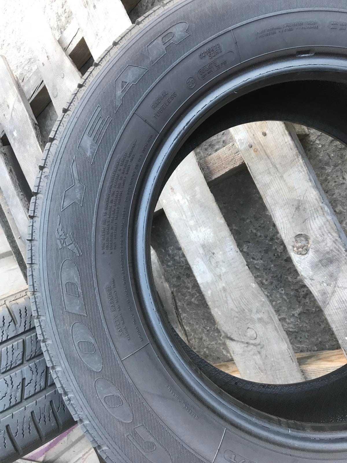 Goodyear Vector 215/65r16c пара всесезоні шини резина б/у склад