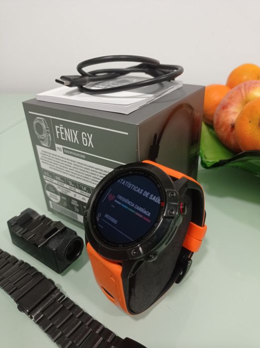 Garmin Fênix 6X PRO em muito bom estado geral