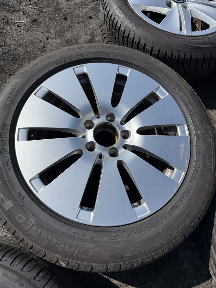 Felgi aluminiowe 5x112 17x7,5j et40 Mercedes Audi Vw