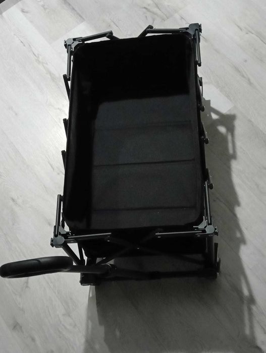 składany wózek na zakupy przenośny wózek na cztery koła  transportowy