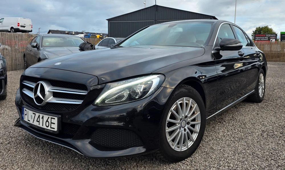 Mercedes-Benz Klasa C Stan Wzorowy od Kobiety Serwisowany ASO 2 komplety kol Ideal
