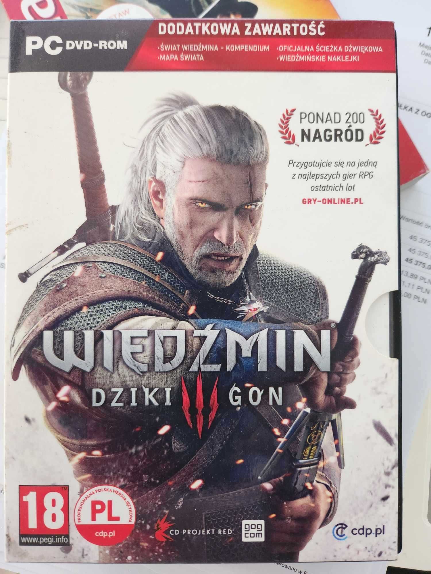 Wiedźmin 3 III DZIKI GON PC PL gra komputerowa cz. 1-4