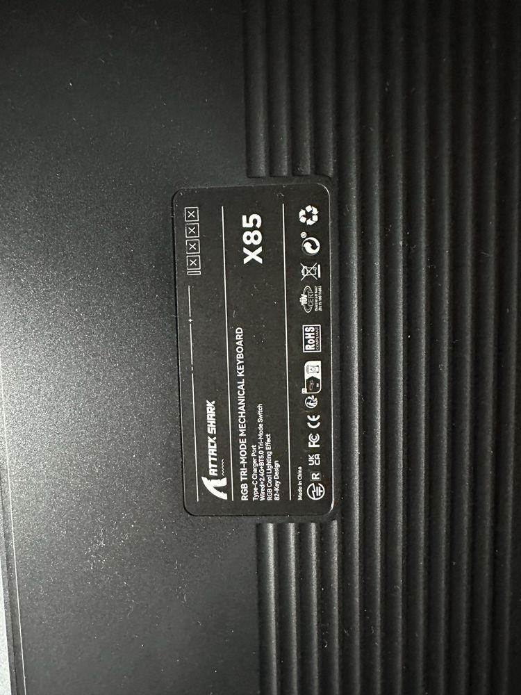 Новая клавиатура attack shark x85
