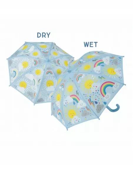 Parasolka zmieniająca kolory słoneczko i chmurki. Floss & Rock