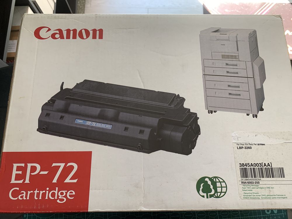 Canon EP-72 3845A003 Toner Preto