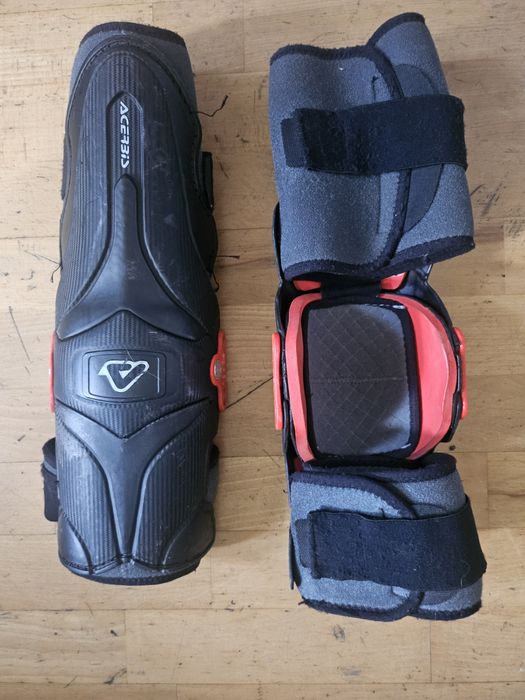 Ochraniacze, nakolanniki Acerbis X-Strong ochrona  motocykl, hulajnoga