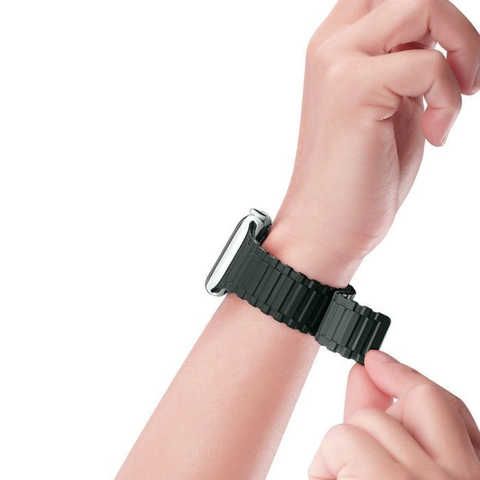 Dux Ducis pasek Apple Watch (41, 40, 38 mm) magnetyczna opaska zielony