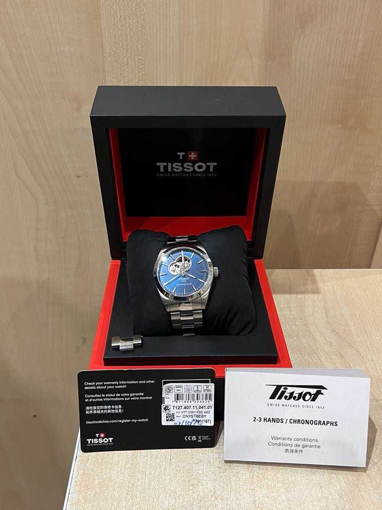 Zegarek TISSOT Gentelman Powermatic 80 OPEN HEART/Komis Krzysiek