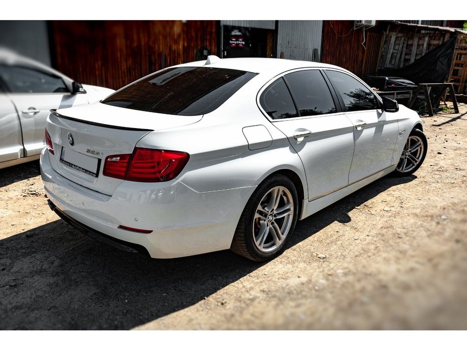 Спойлер LIP для BMW 5 серія F-10/11/07 2010-2016р. Sunplex чорний