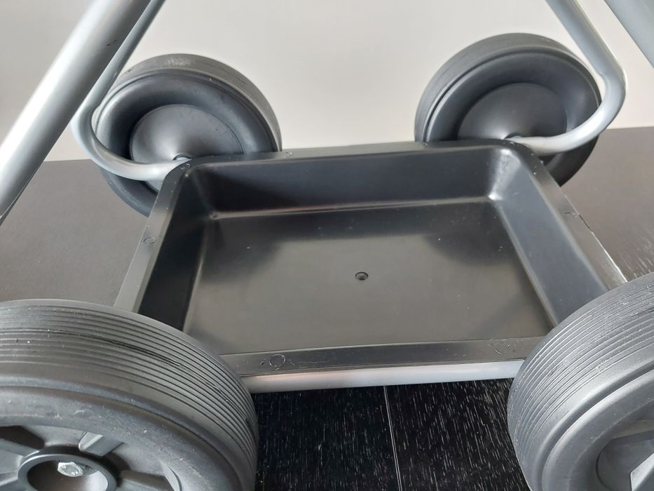 Krzesło na Kółkach Taboret do Domu i Ogrodu Solidne Mocne