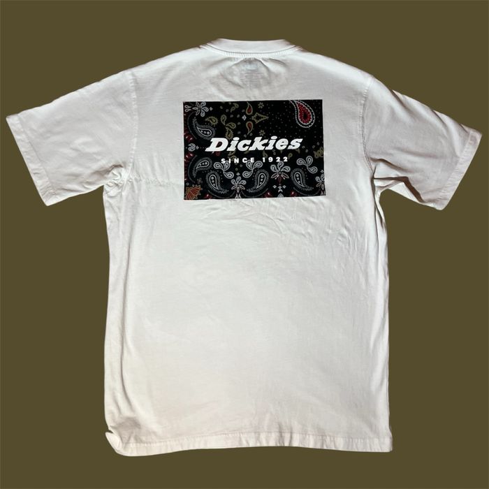 Футболка Dickies M розмір біла big logo