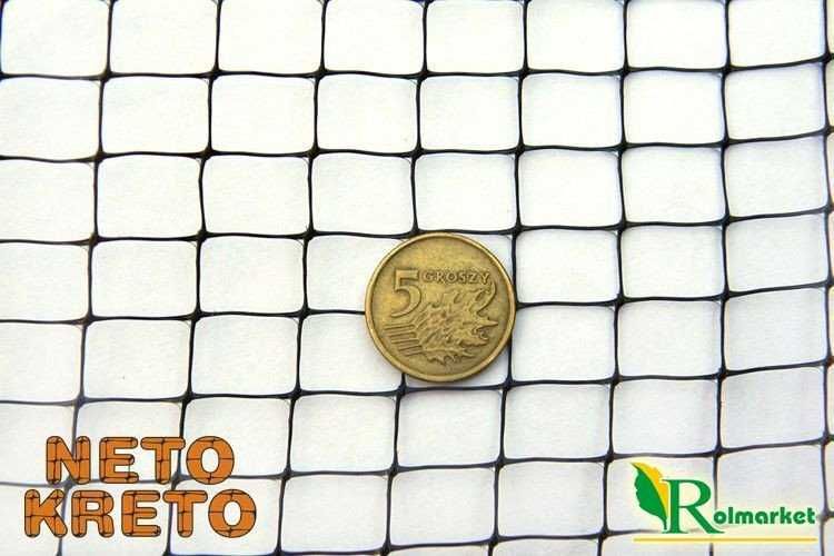 Siatka przeciw kretom NETO KRETO 1,5m 2m czarna Różne Wymiary Importer