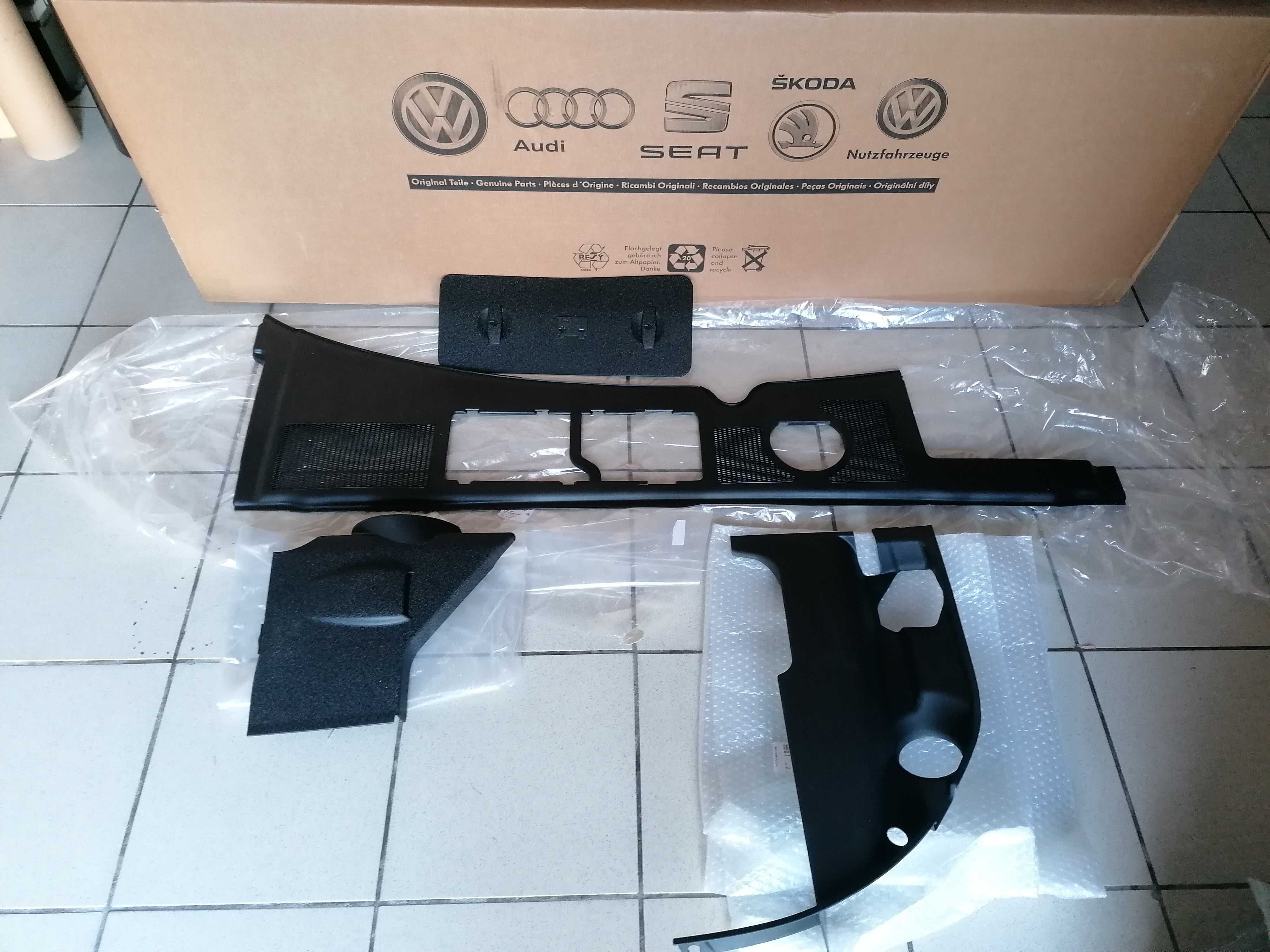 Kit 3 Forras extras de motor bateria Audi A4 B6 B7 8E - NOVO ORIGINAL