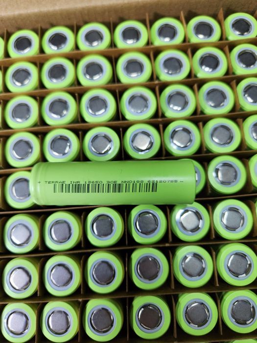 НОВІ елементи TerraE 18650 30E 3203mAh АКЦІЙНА ціна!