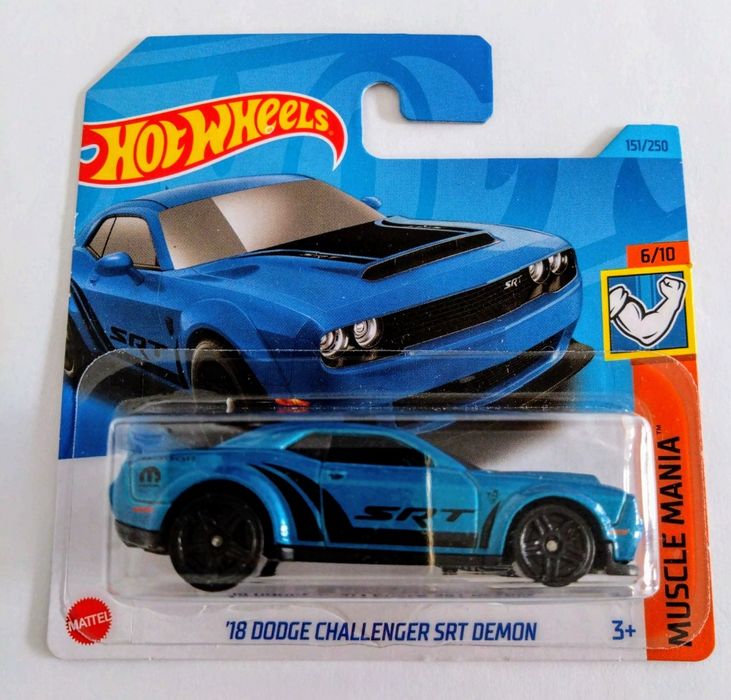 Hot Wheels DODGE Challenger SRT DEMON - model 2023 / PROTEKTOR