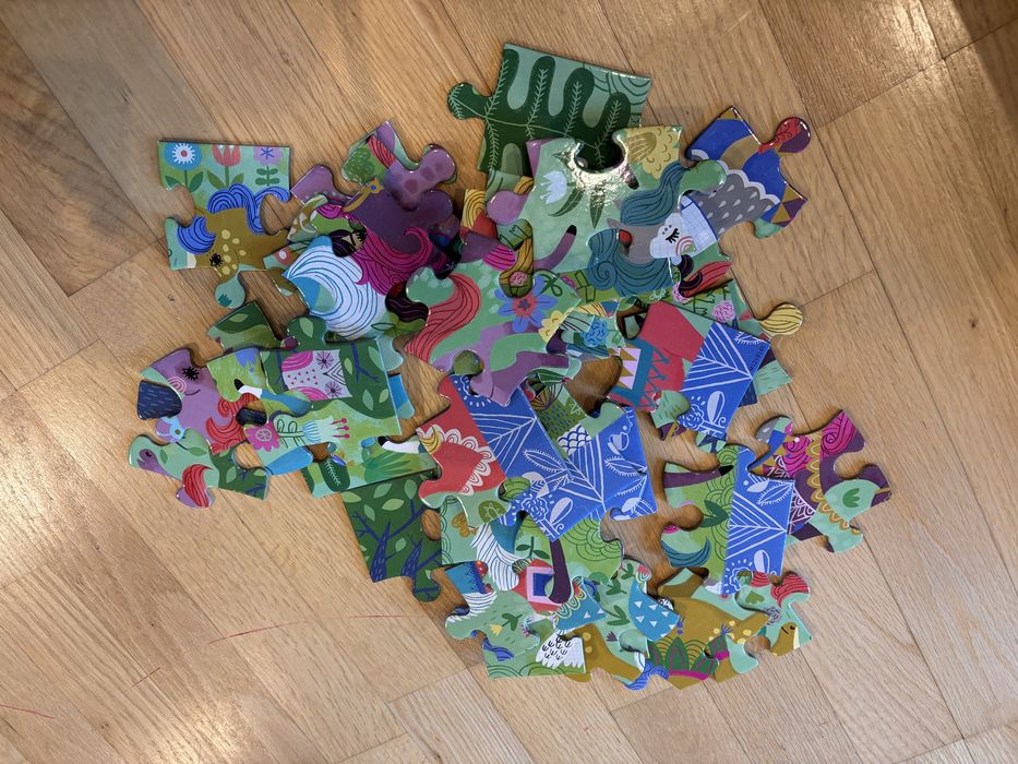 Mudpuppy puzzle 42 konie kocyki stan idealny prezent święta