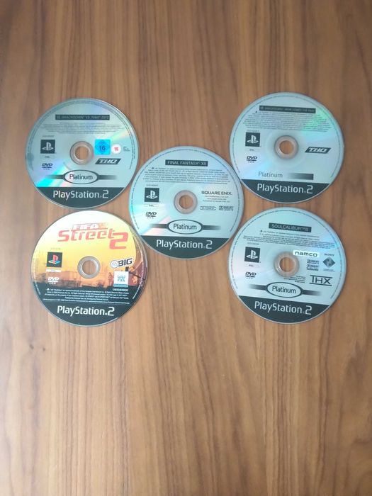 PS2 Lote de 5 jogos