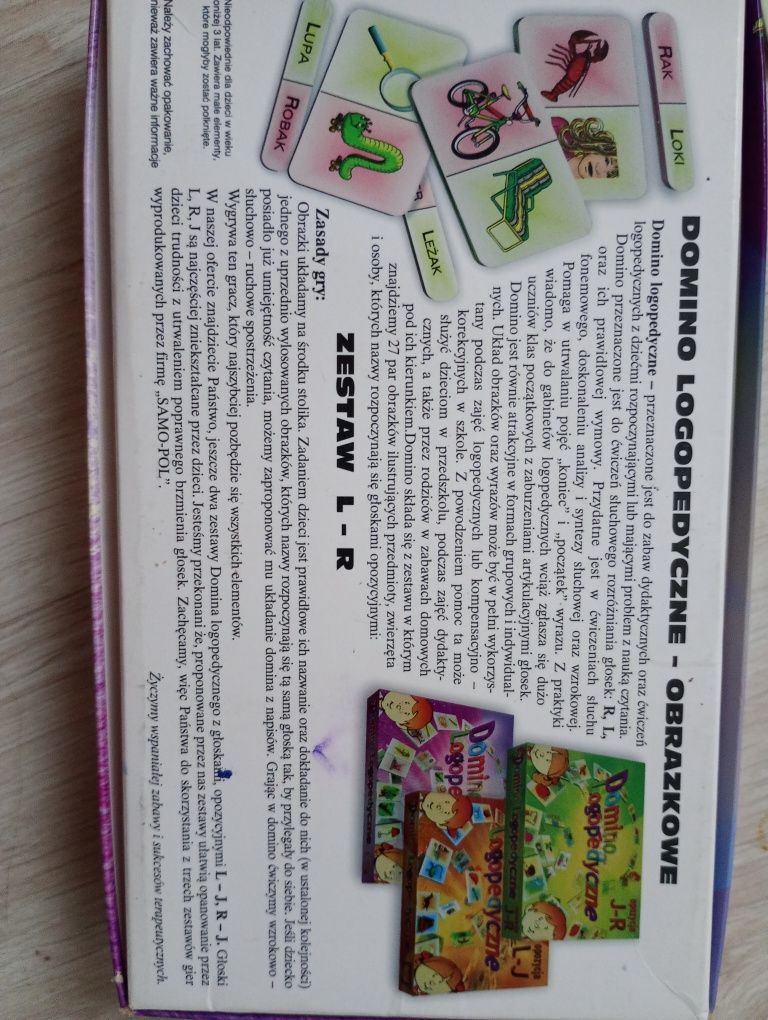 Domino logopedyczne