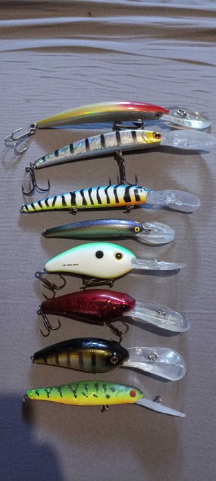 Воблеры yozuri,rapala,salmo,jaxon,bomber