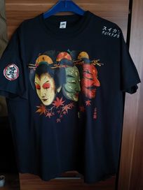 czarny tshirt XL ''SUIKAZO'' japonski unikat