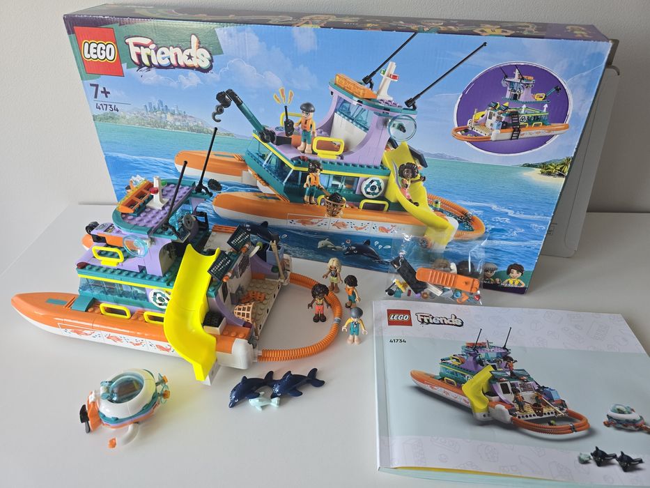 Klocki Lego Friends - Ratowniczki morskich zwierząt 41734