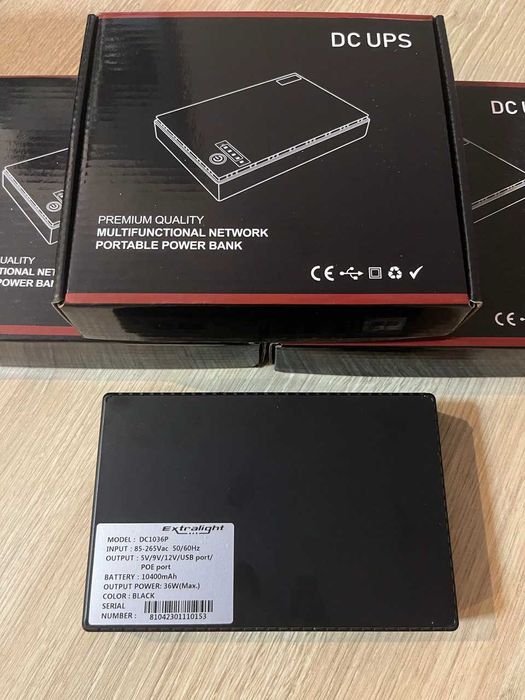 ДБЖ для роутера UPS DC1036P 36W
