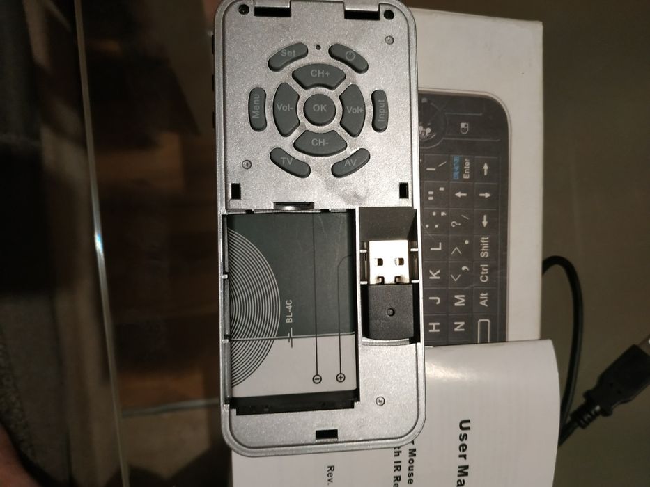 Klawiatura komputerowa air mouse