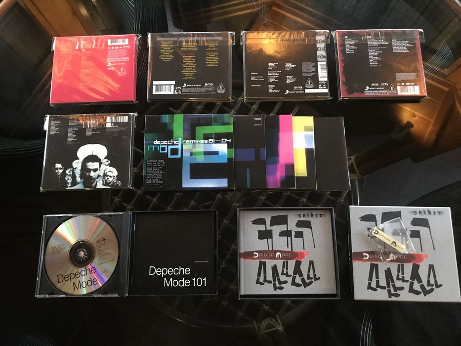 Depeche mode CD DVD Blu Ray SACD