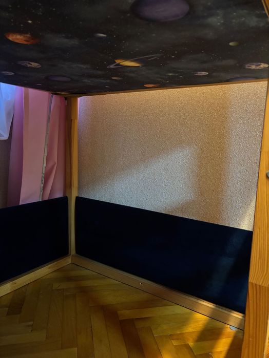 Łóżko piętrowe ikea kura