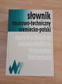 Słownik niemiecko-polski techniczny naukowy.