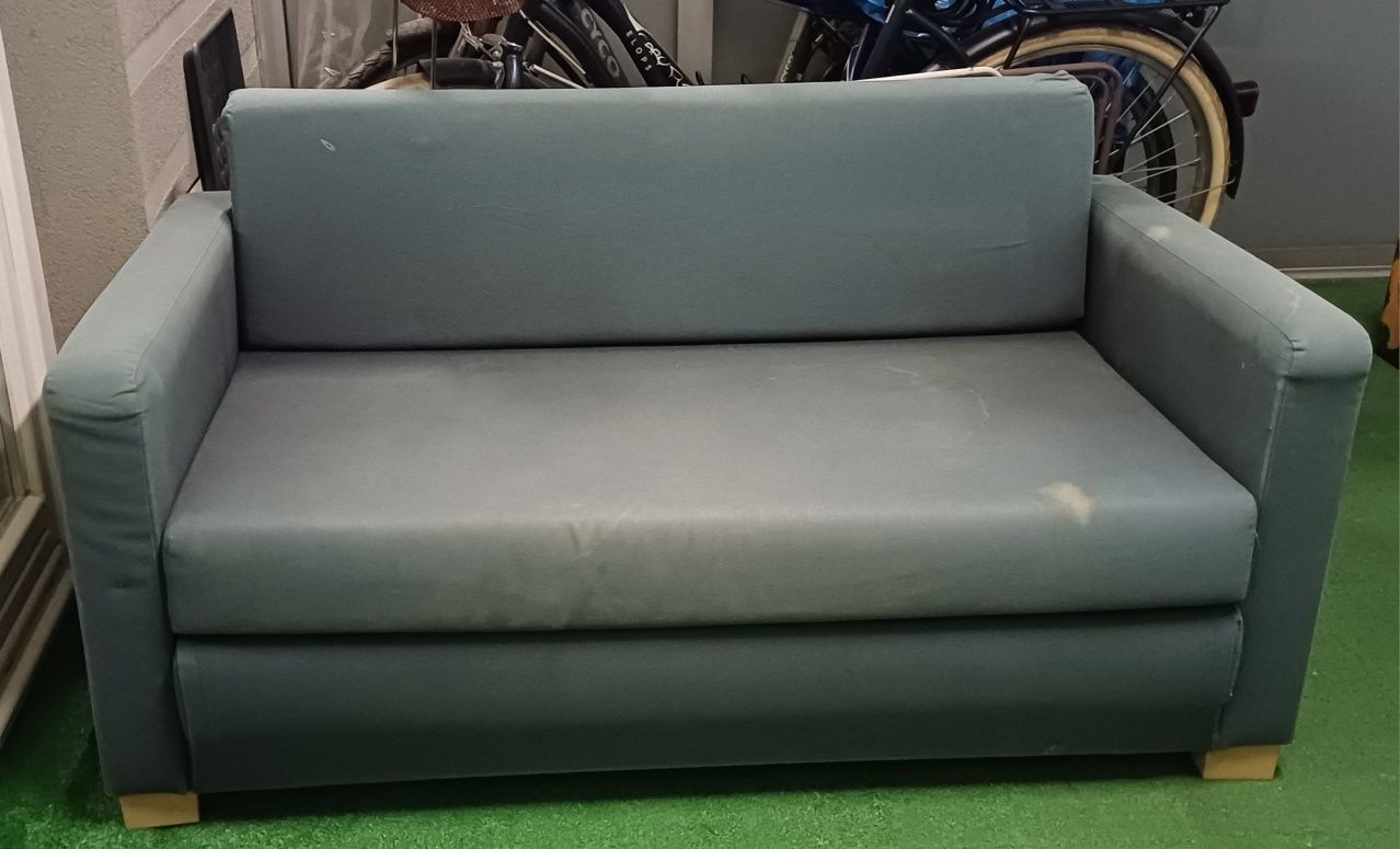 Ikea sofa Solsta z funkcją spania szara