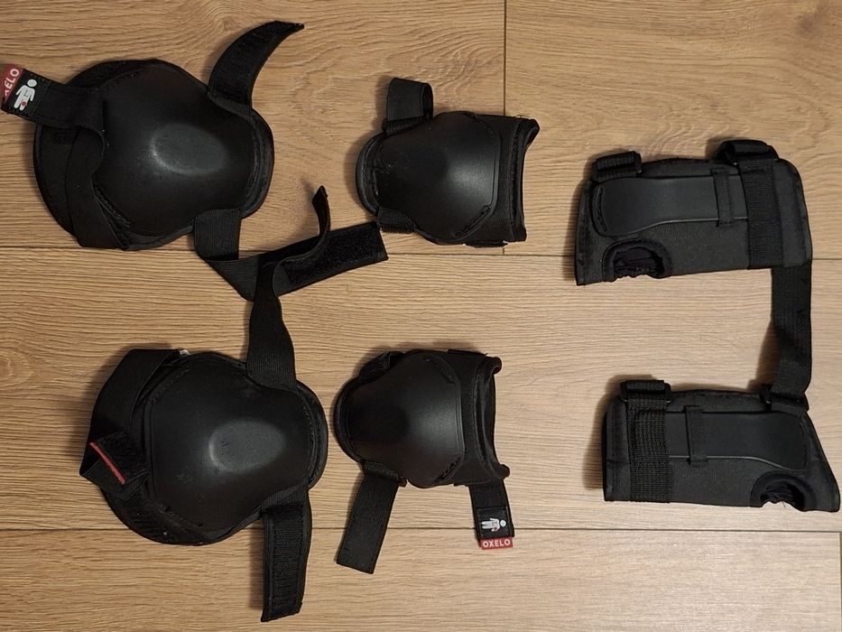 Ochraniacze na rower, rolki, hulajnoga r. XS  Oxelo