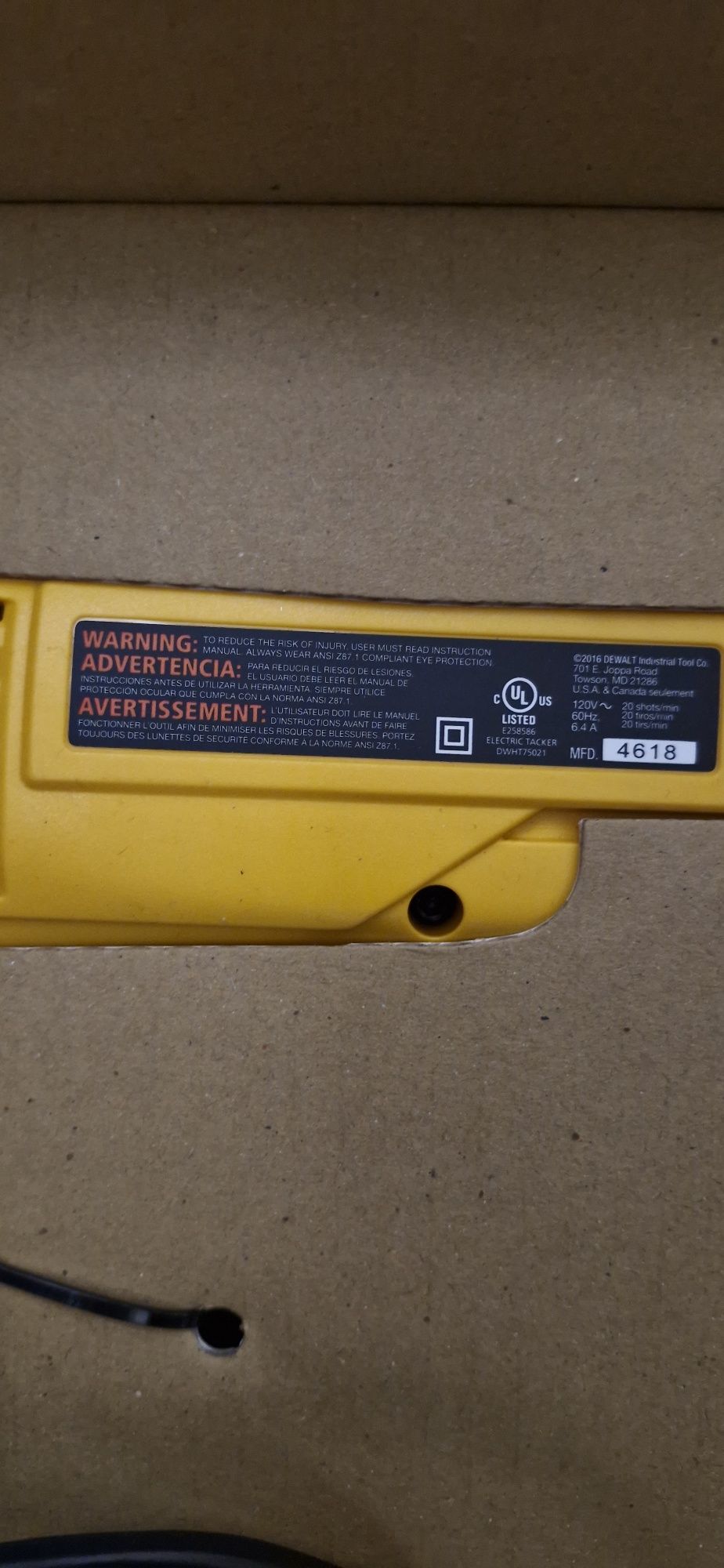 Dewalt DWNT75021 мulti Tacker