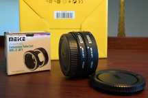 Meike MK-Z-AF1 tubos de extensão automáticos macro em metal p/ Nikon Z