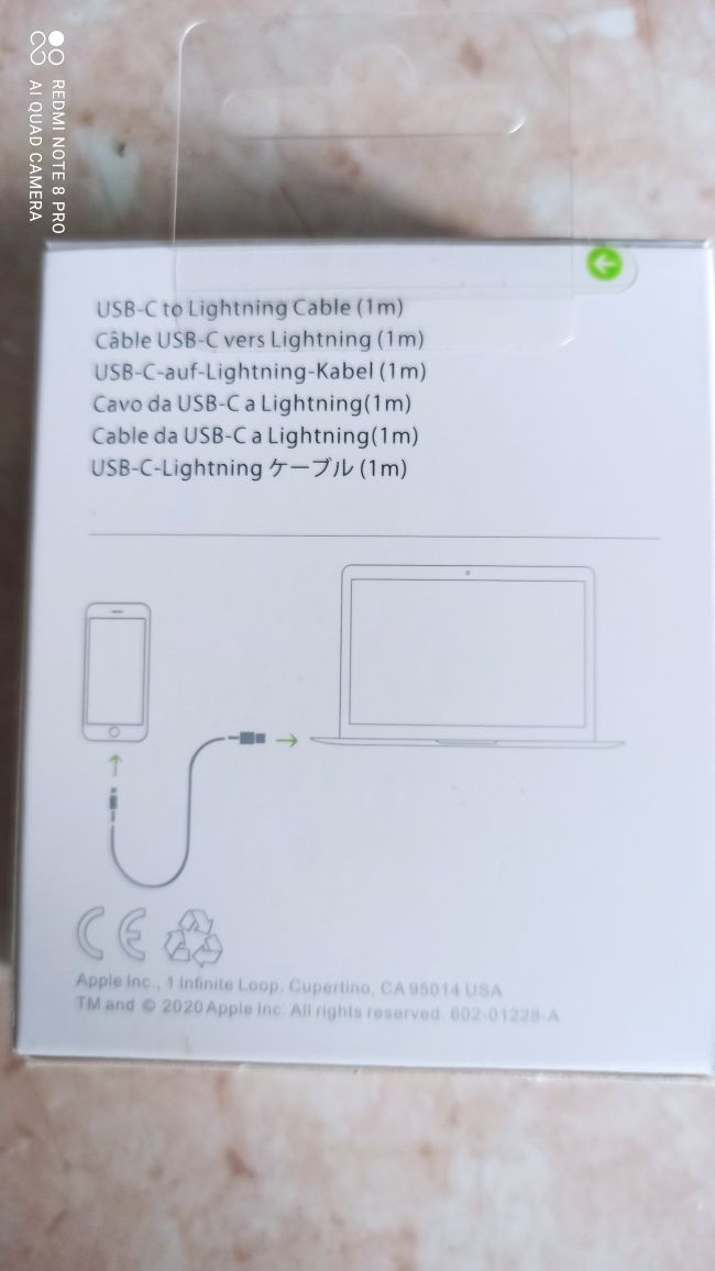 Kabel-ladowarka USB-C IPhone