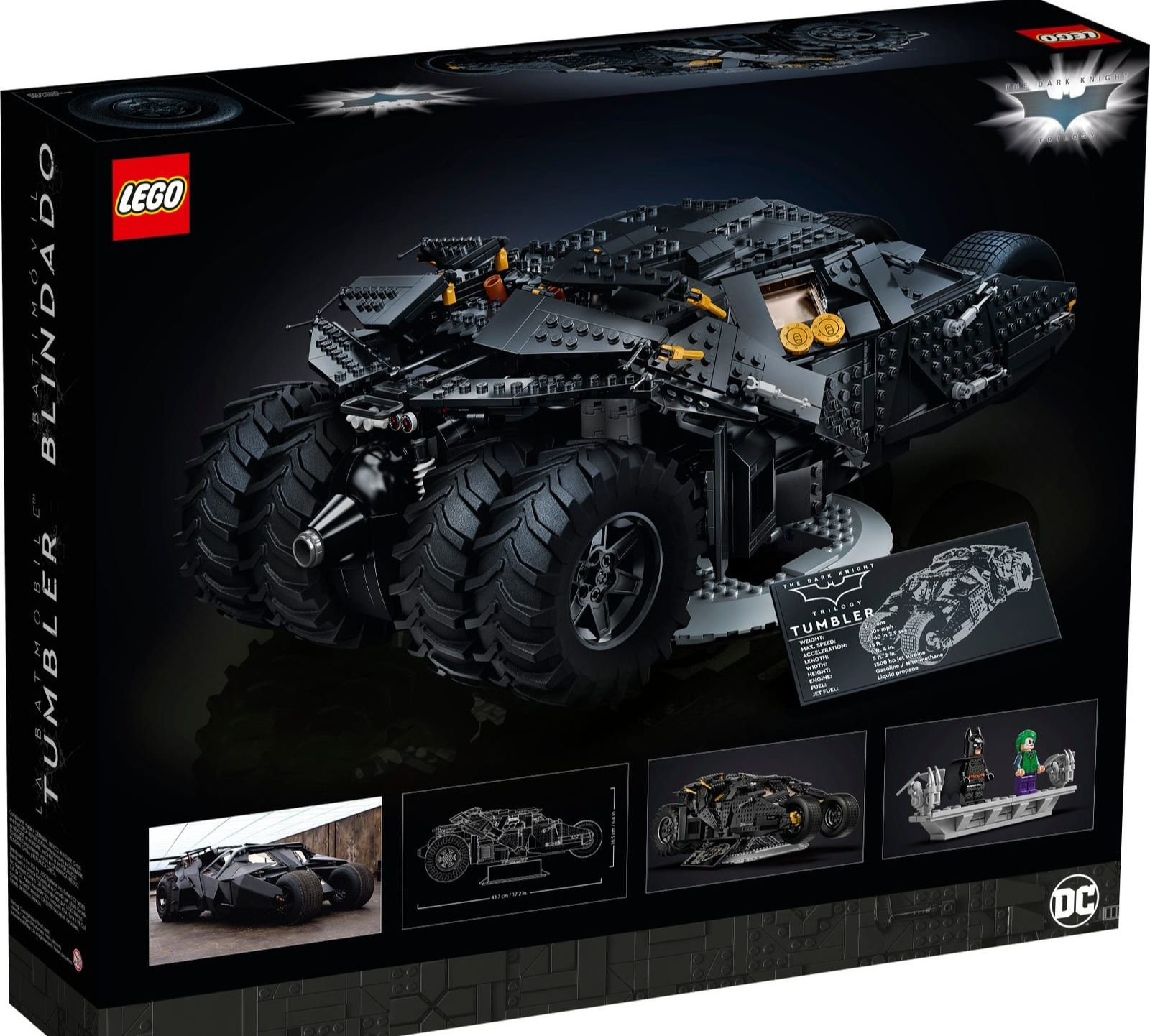 Lego Batmobil 76240 Tumbler