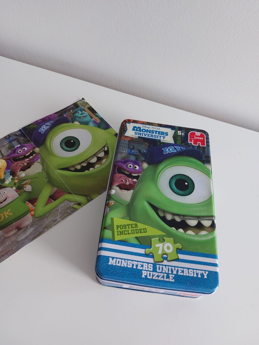 Puzzle Monsters University Disney 5+ Uniwersytet Potworny